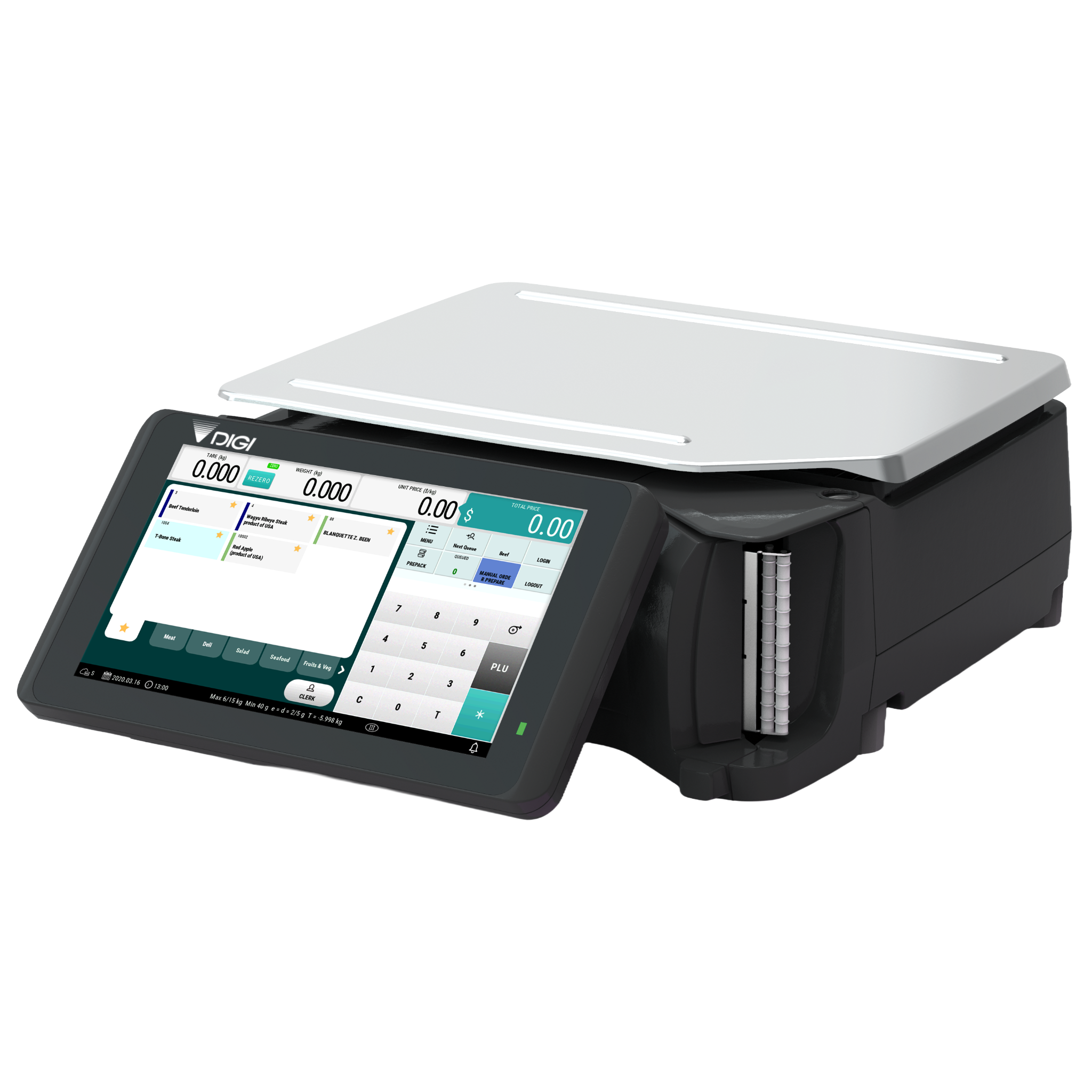 Balanza Etiquetadora PC DIGI SM-5300X (Multimedia) - Digi