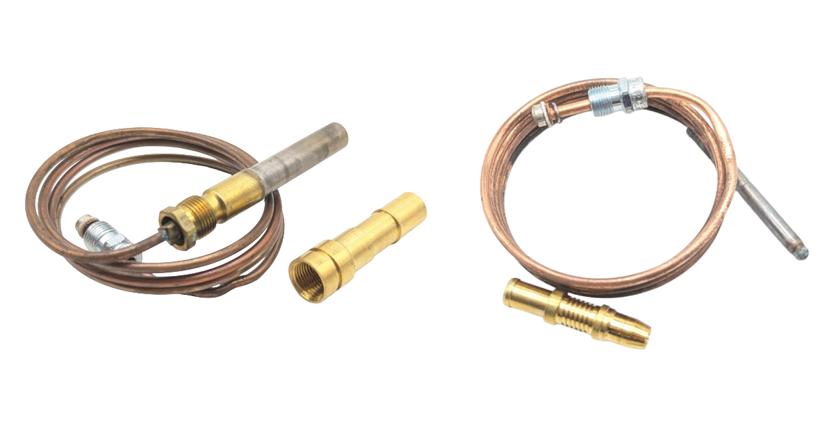 Termocupla y termopila Robertshaw para freidora y estufa comercial - ISAD Panamá