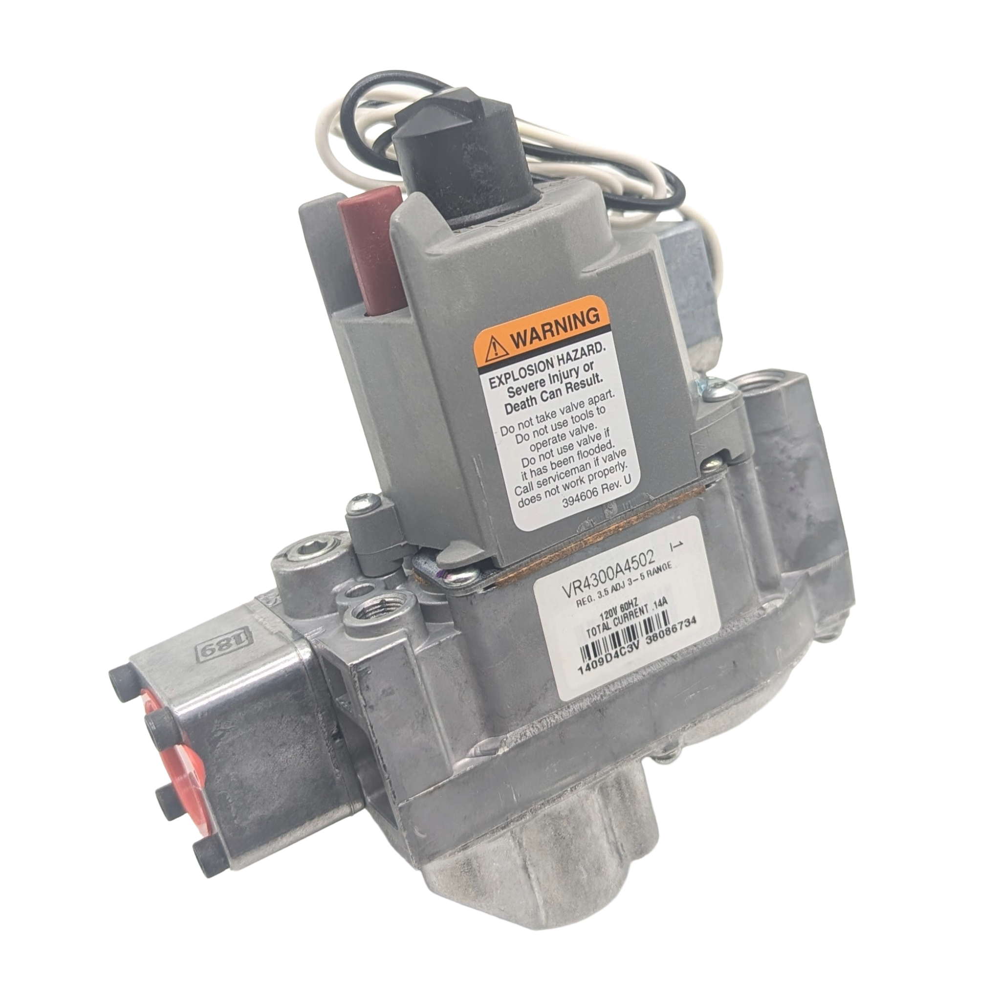 Válvula Gas 120V Piloto Permanente Honeywell VR4300A4502