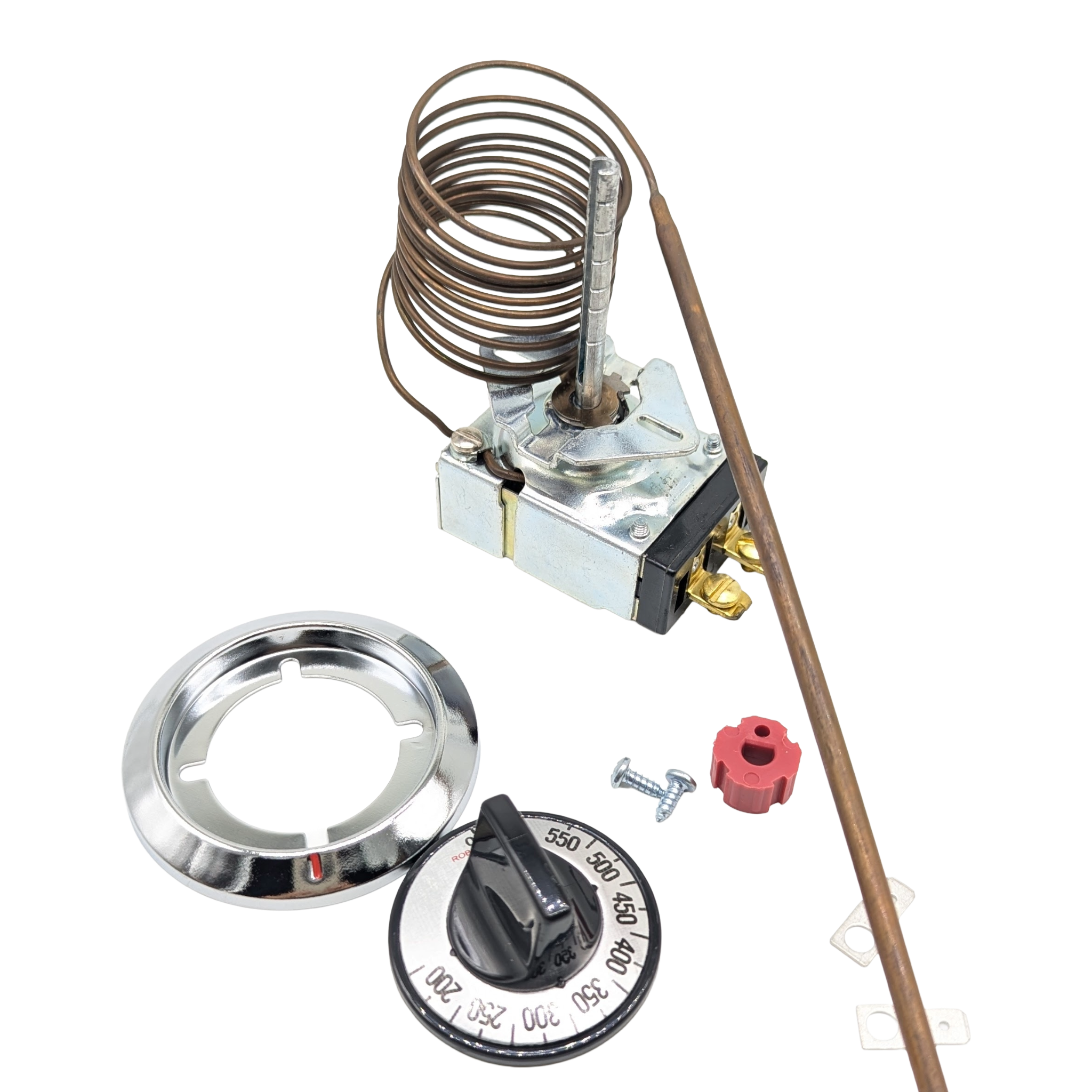 Termostato eléctrico universal Uni-Kit 175-550F para horno Vulcan Chambers - Robertshaw
